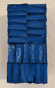 Blauw Abstract